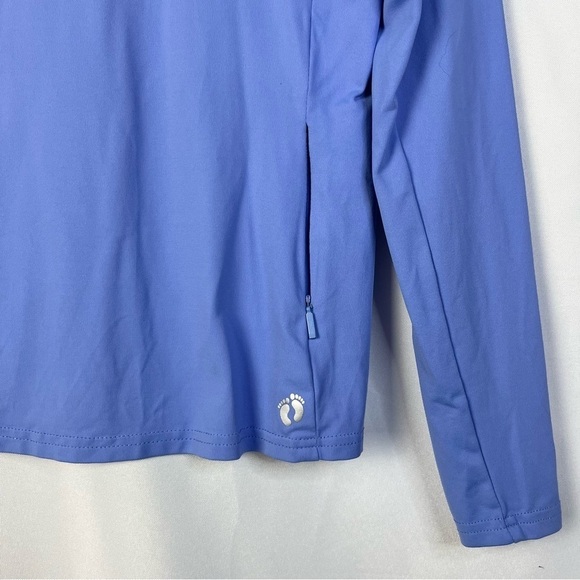 Hang Ten Light Persian Blue UPF 50 Long Sleeve Rash Guard Swim Shirt XS - Picture 5 of 7